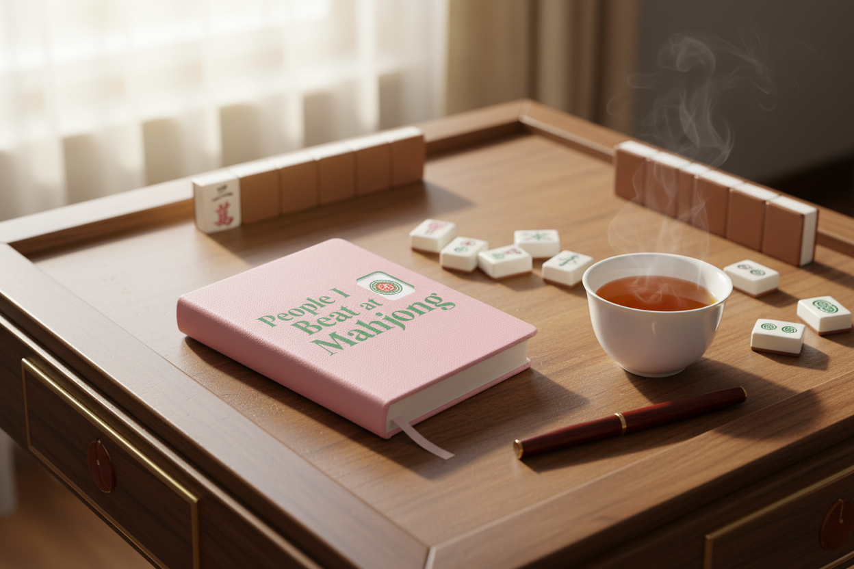 Toss Designs Brand Pink mahjong journal lifestyle