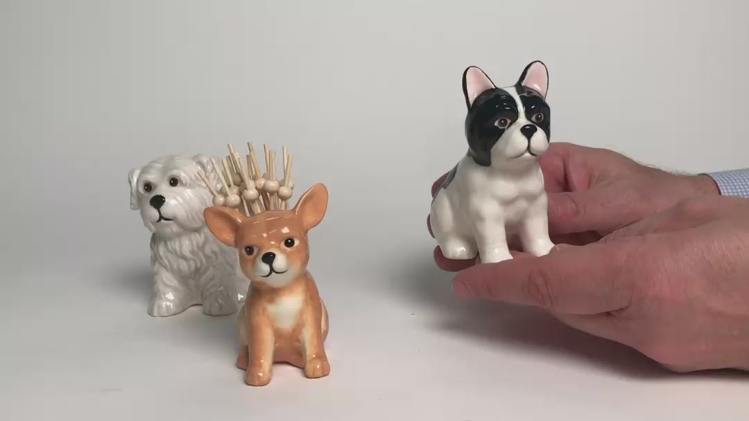 Load video: Cocktail Pick Holder - Pick Me Dog