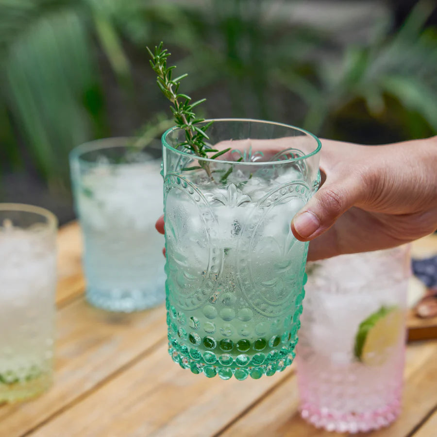  Acrylic tumblers in hand