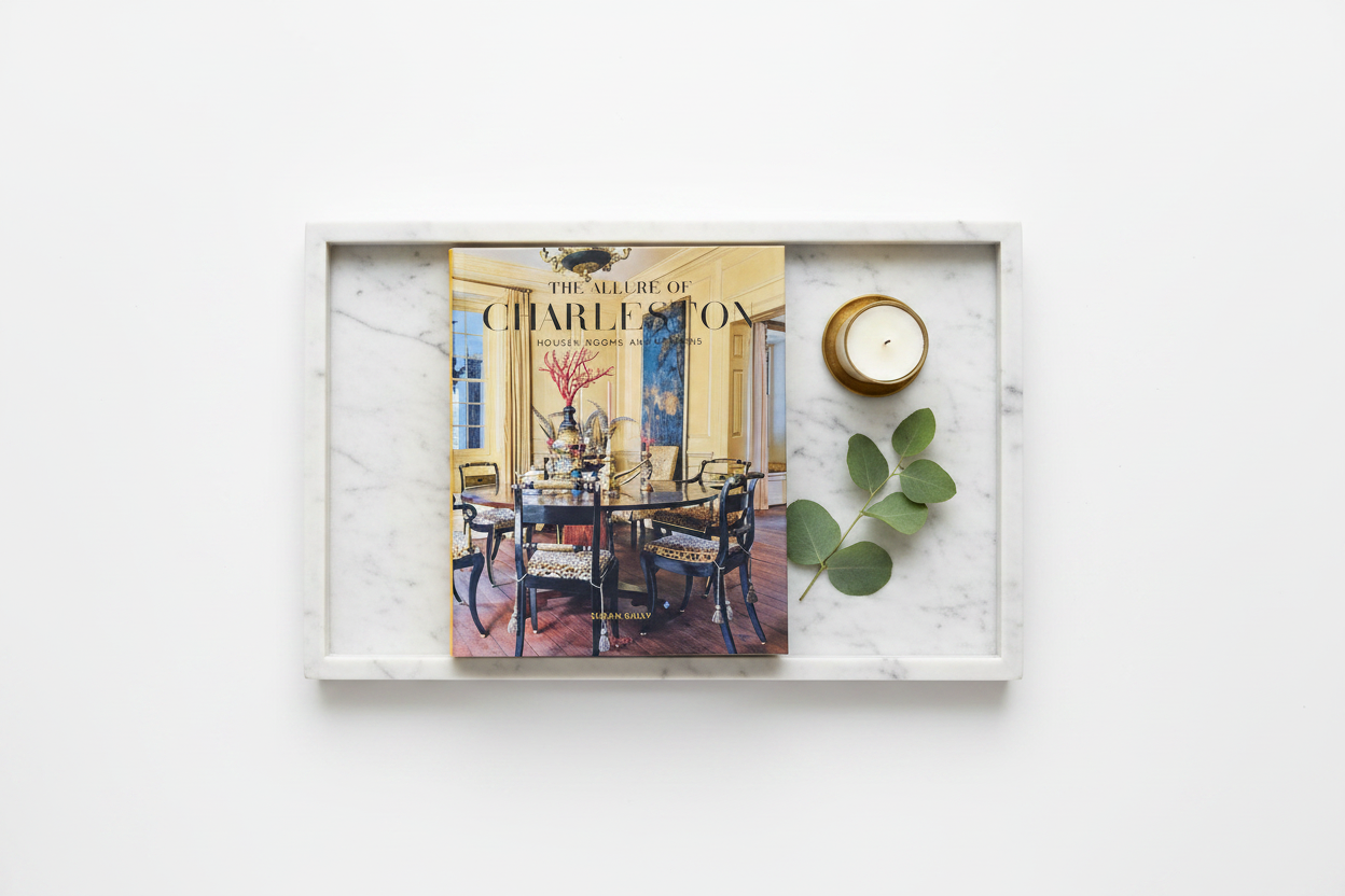 The Allure of Charleston – Marble Tray