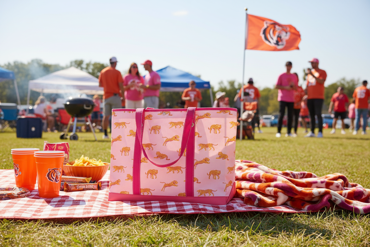 Tiger Walk Market Tote – Tailgate Lifestyle