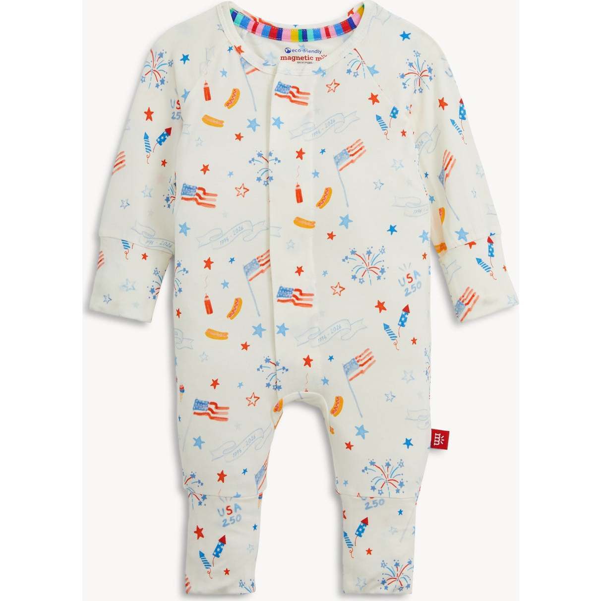 Children - Apparel - USA 250- Magnetic Coverall